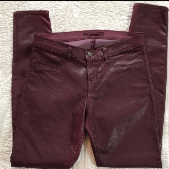 J Brand 901 Super Skinny Coated Jeans - Picture 4 of 7